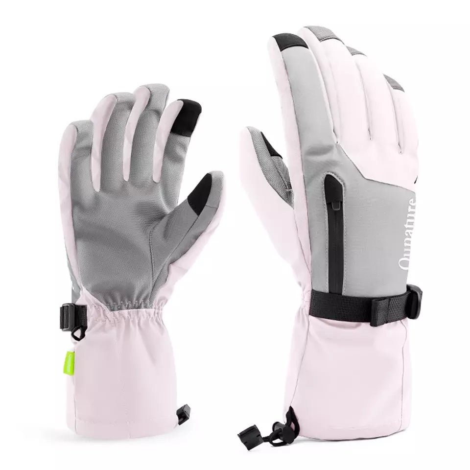 Qunature Handschoenen Winter Ski-/Sneeuwhandschoenen Winddicht voor Fiets/Motor XS-XL