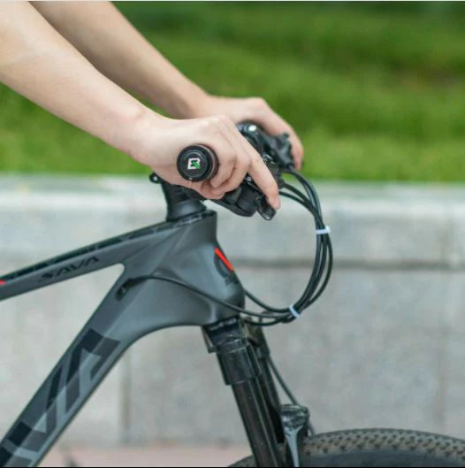 ROCKBROS Bike Grips Lock-On Handlebar Grips MTB Bike Anti-Slip Zwart