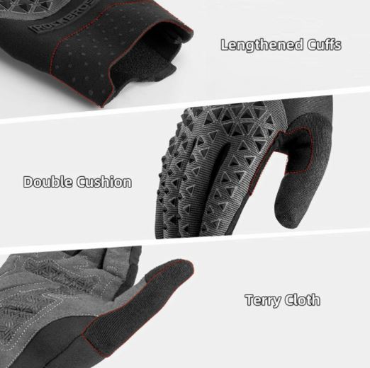 ROCKBROS Mountainbike Handschoenen Fietsen Handschoenen Touchscreen SBR M-XXL Unisex