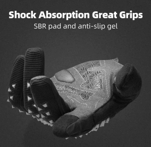 ROCKBROS Mountainbike Handschoenen Fietsen Handschoenen Touchscreen SBR M-XXL Unisex