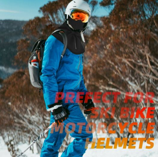 ROCKBROS Storm Hood voor Motorfiets Fiets Winter Balaclava voor Cycling Warm