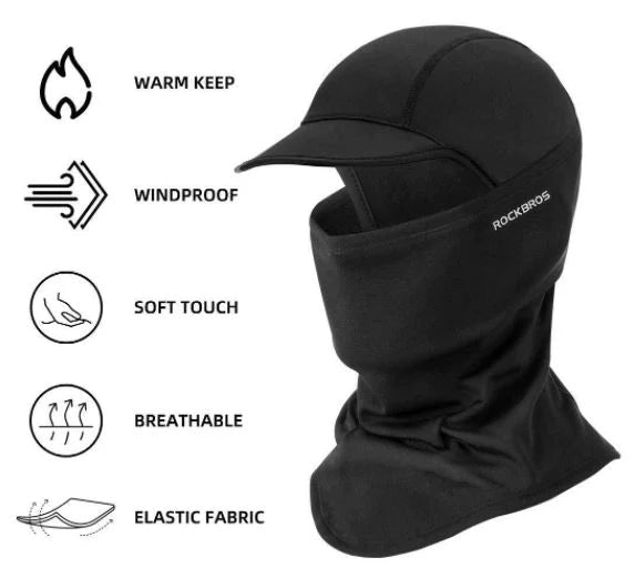 ROCKBROS Winter Balaclava Masker Warme muts Fiets Motorfiets Masker