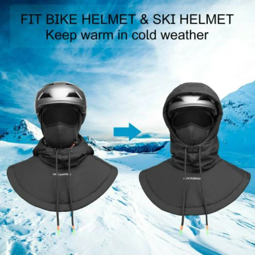 ROCKBROS Balaclava Ski masker Winter Balaclava Thermisch Fleece masker Motorfiets