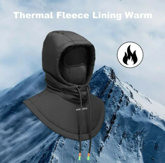 ROCKBROS Balaclava Ski masker Winter Balaclava Thermisch Fleece masker Motorfiets