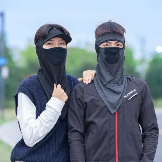 ROCKBROS halve bivakmuts fietsmasker buis sjaal motorfiets winddicht