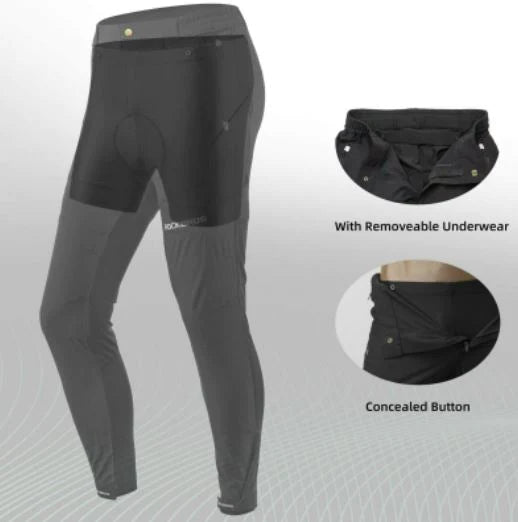 ROCKBROS Heren Gevoerde Road Cycling Shorts MTB Cycling Shorts