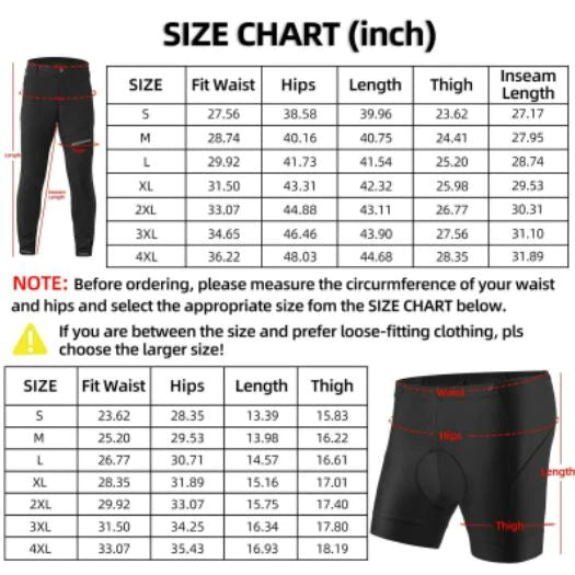 ROCKBROS Heren Gevoerde Road Cycling Shorts MTB Cycling Shorts