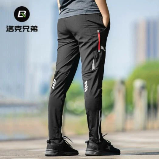 ROCKBROS Cycling Shorts Lange Broek Fietsen Mannen Sport Casual Zwart