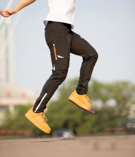 ROCKBROS Cycling Shorts Lange Broek Fietsen Mannen Sport Casual Zwart
