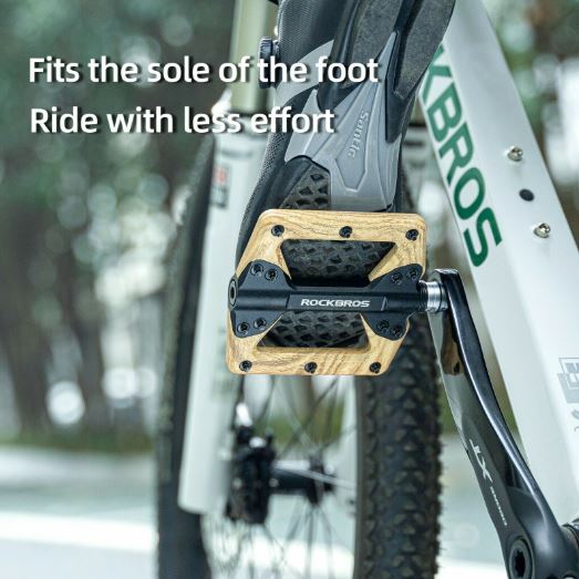 ROCKBROS Fietspedalen Nylon 9/16 Inch Fietspedalen Antislip Platform Aluminium