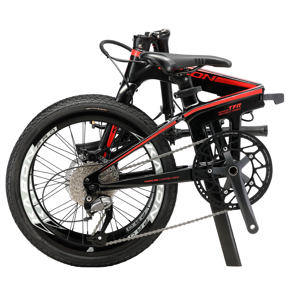 KABON City vouwfiets Carbon Shimano Altus 9S 20 inch