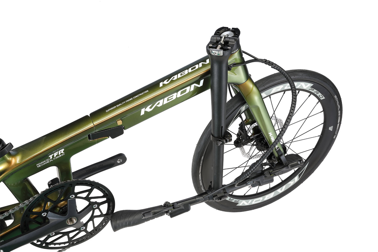 KABON City vouwfiets Carbon Shimano Altus 9S 20 inch