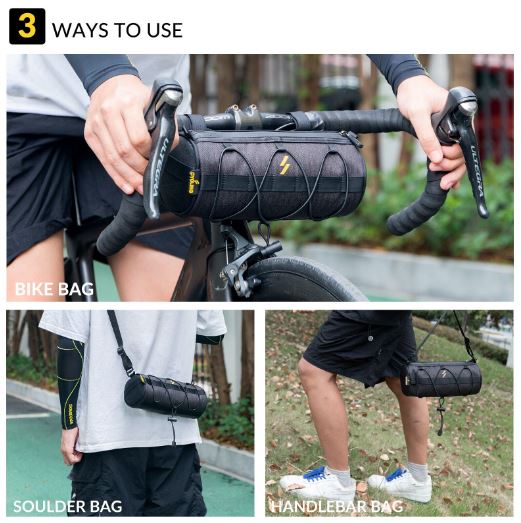 ROCKBROS Fietsstuurtas Opbergtas Multifunctioneel