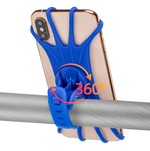 ROCKBROS fiets mobiele telefoon houder 360 ° draaibaar mobiele telefoon houder voor 4.0-6.8 "Smartphone