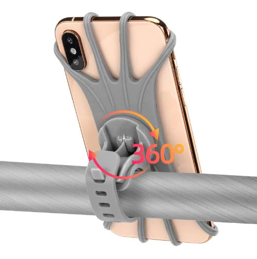 ROCKBROS fiets mobiele telefoon houder 360 ° draaibaar mobiele telefoon houder voor 4.0-6.8 "Smartphone