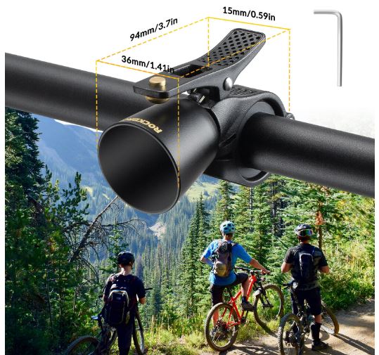 ROCKBROS fietsbel fietshoorn hoorn elektrische signaalhoorn universeel