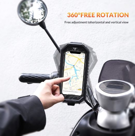ROCKBROS houder gsm houder fiets motorfiets universeel 360° waterdicht