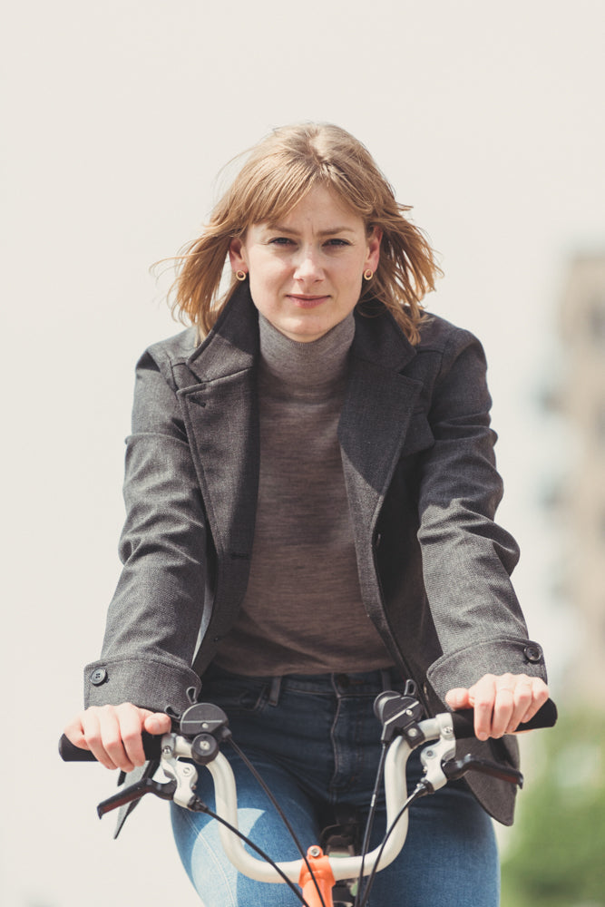Amity fietsjas Paulina c_change Anthra dames