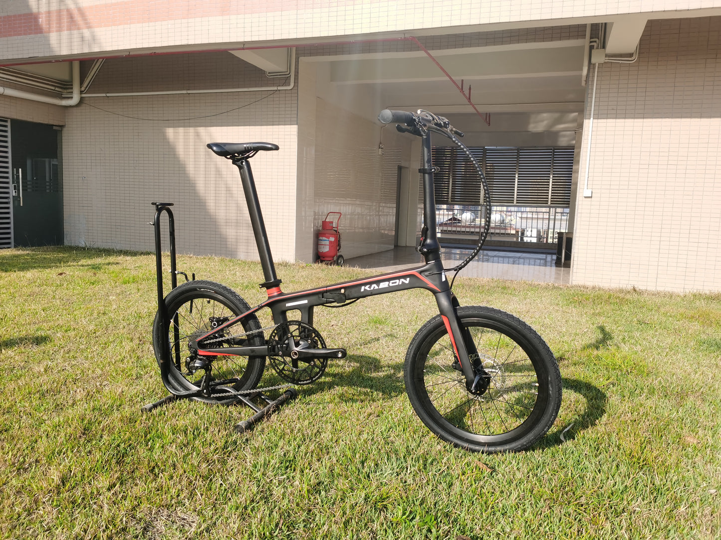 KABON City vouwfiets Carbon Shimano Altus 9S 20 inch