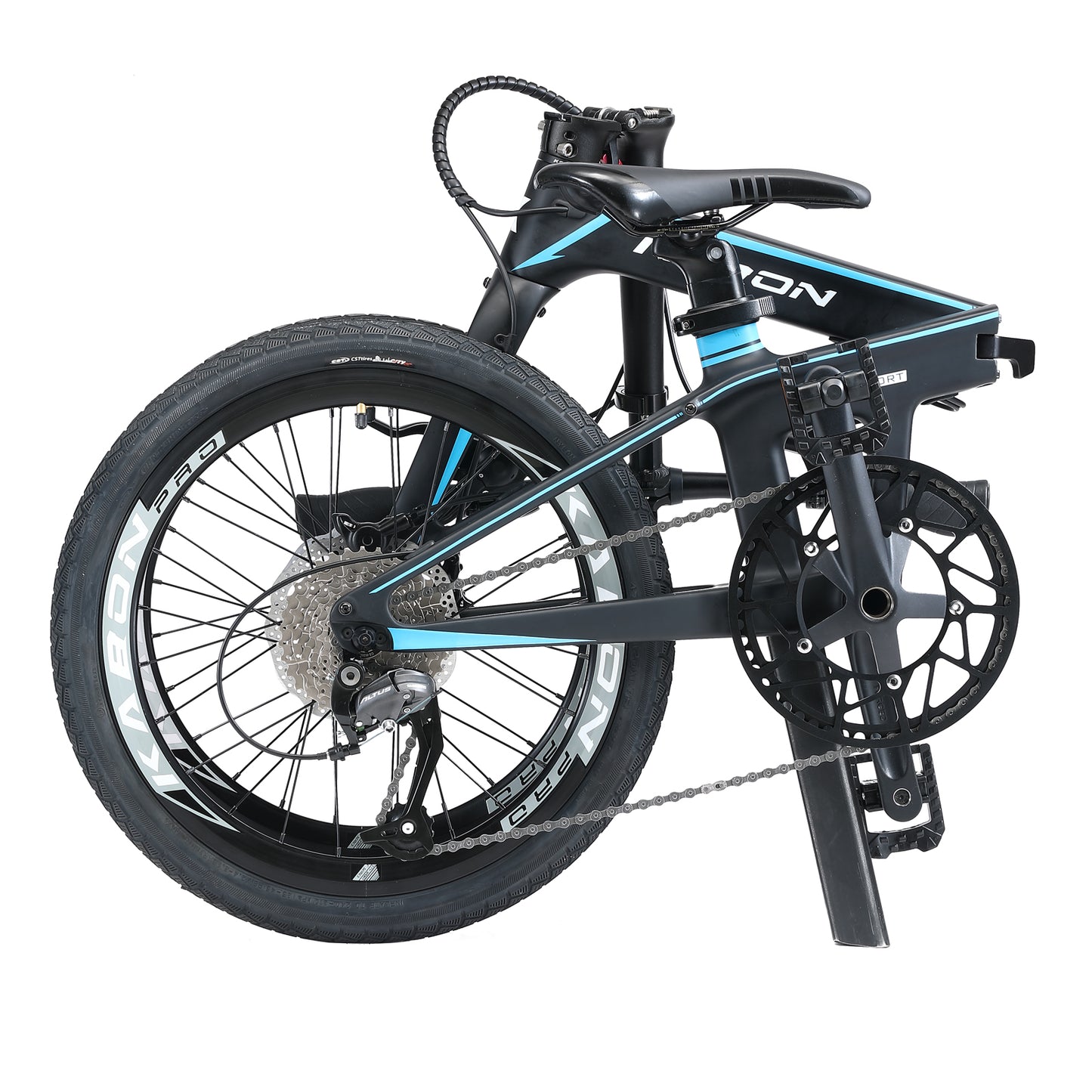 KABON City vouwfiets Carbon Shimano Altus 9S 20 inch