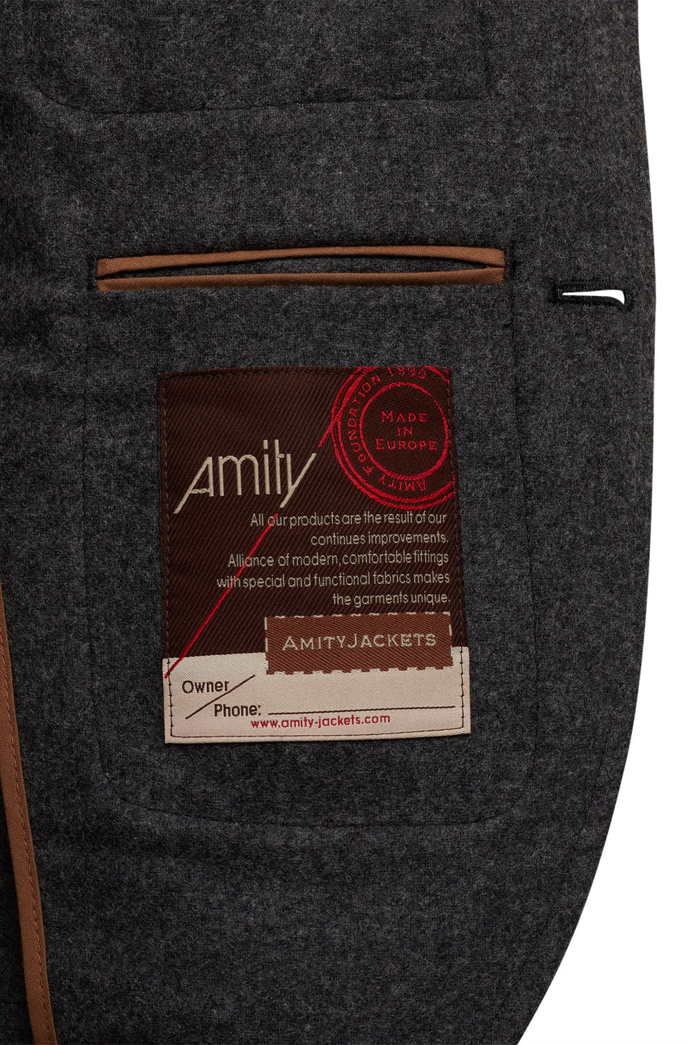 Amity fietsjas Paul Loden heren
