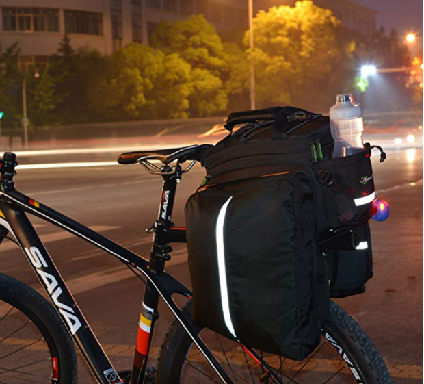 ROCKBROS A6-03BKK Fiets Bagagedragertas Zadeltas Reflecterend