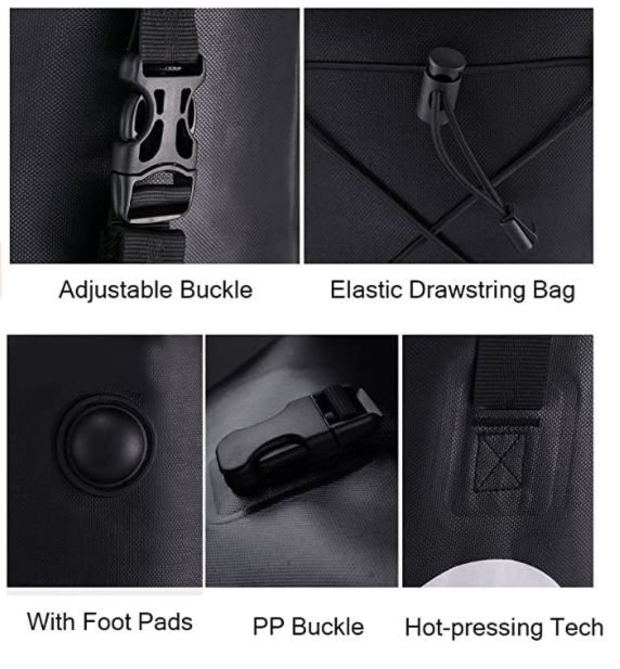ROCKBROS AS-002-1 Fiets Achtertas Draagtas 27L