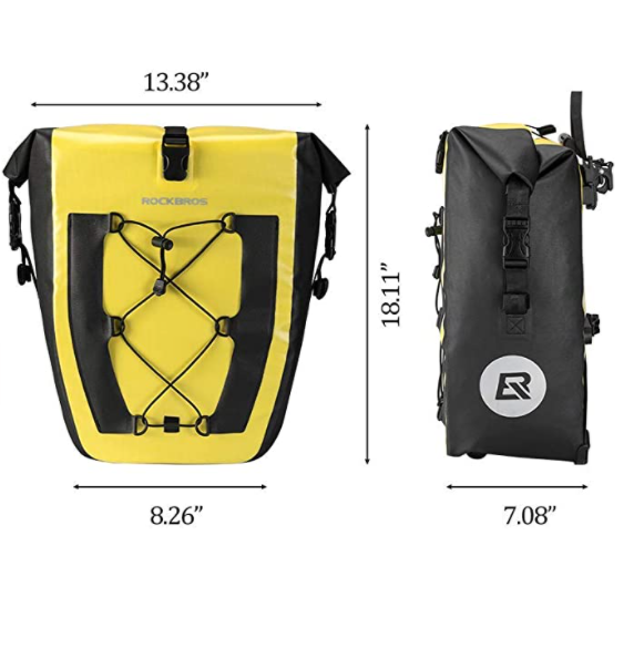 ROCKBROS AS-002-1 Fiets Achtertas Draagtas 27L