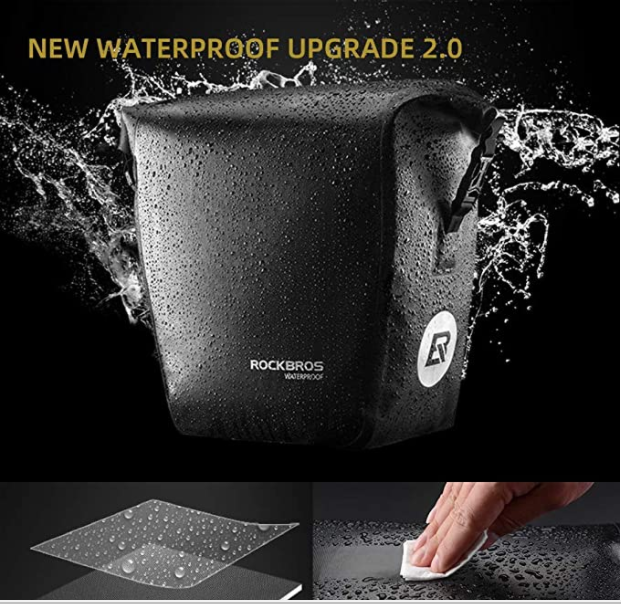 ROCKBROS AS-003-1BK Voor/Achter Draagtas 100% Waterdicht 12-16L