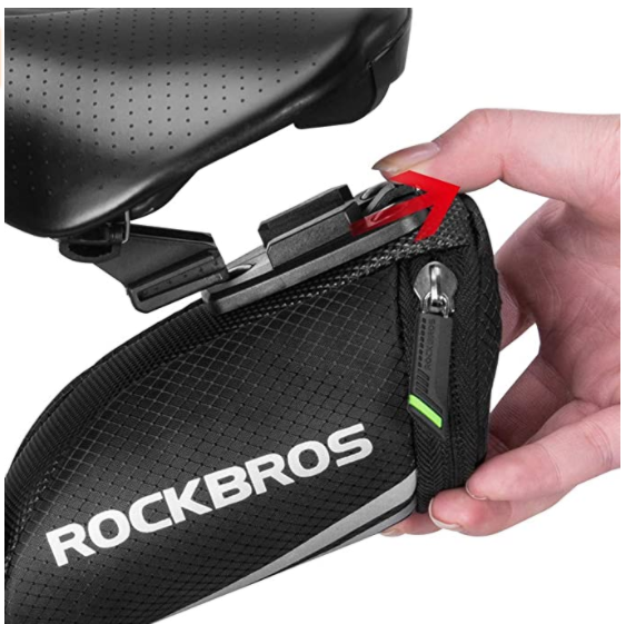 ROCKBROS C28 Fiets zadeltas fiets zittas met bevestigingsriempjes/met houder