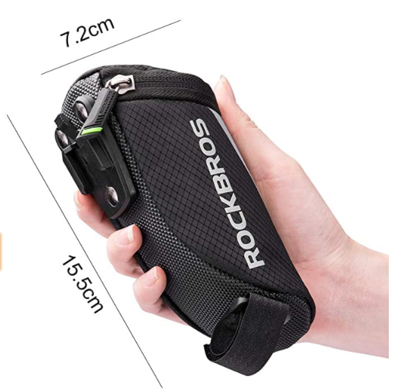 ROCKBROS C28 Fiets zadeltas fiets zittas met bevestigingsriempjes/met houder