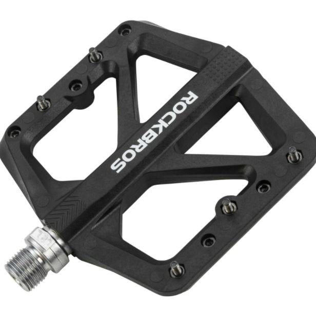 ROCKBROS Nylon Fietspedalen Antislip MTB Platte Pedalen 9/16 Inch 3 Afgedichte Lagers