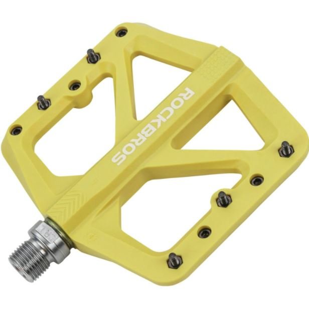 ROCKBROS Nylon Fietspedalen Antislip MTB Platte Pedalen 9/16 Inch 3 Afgedichte Lagers