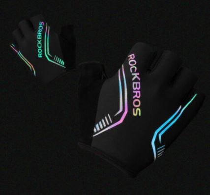 ROCKBROS fietshandschoenen halfvingerhandschoenen PU + SBR dames / heren fietsen