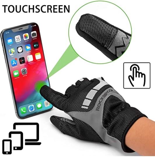 ROCKBROS Fiets Handschoenen Volle Vingers Handschoenen