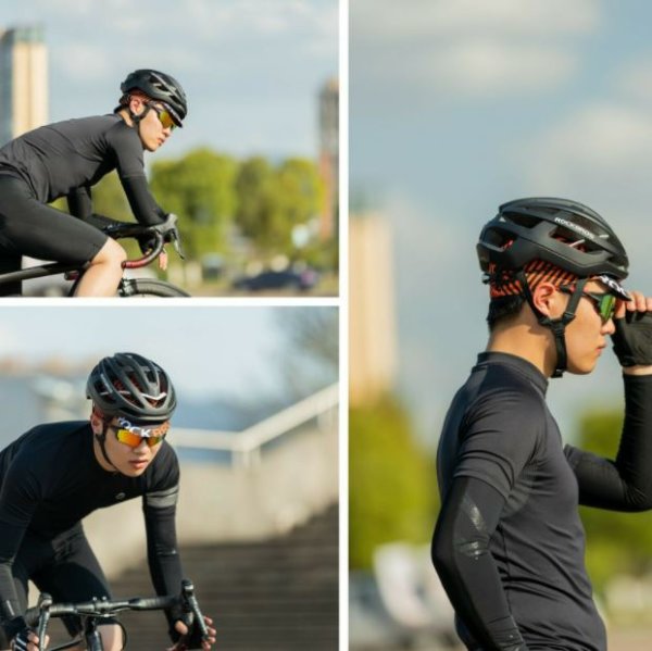 ROCKBROS fietspet pet onderhelm pet anti-UV luchtdoorlaarbaar