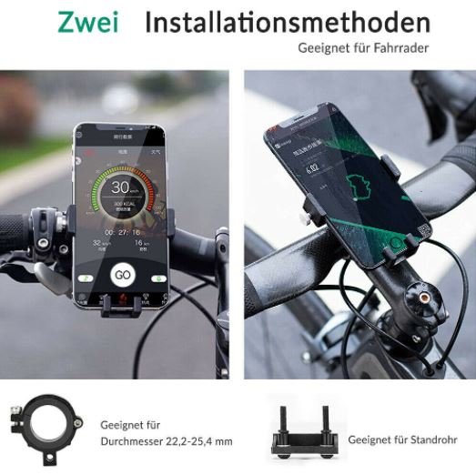 ROCKBROS GSM-houder Multifunctioneel Magnetisch GSM-houder Universeel