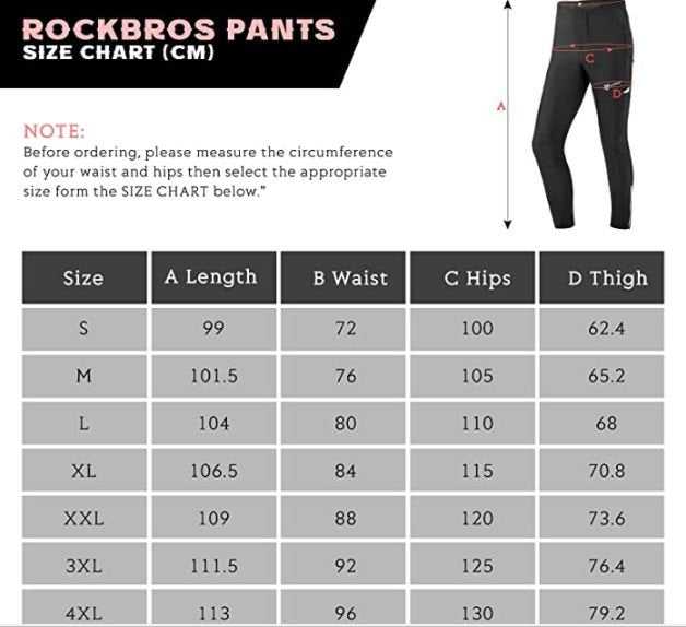 ROCKBROS Heren Fietsshort Luchtdoorlaatbaar Lange Fietsshort Loopshort Voor Buitensporten