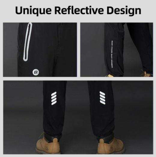ROCKBROS Fietsbroek Waterdichte Regenbroek Luchtdoorlaatbaar Fitness Sport