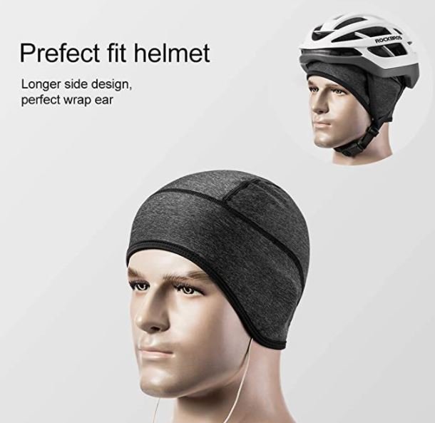 ROCKBROS LF7227 Onderhelm winddichte wielerpet