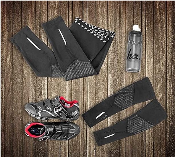 ROCKBROS LKPJ003 Fiets Beenwarmers Kniebescherming (1 paar)
