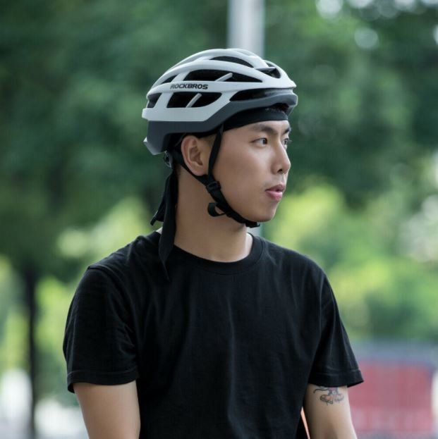 ROCKBROS LKPJ009 Fietshelm bandana pet zwart