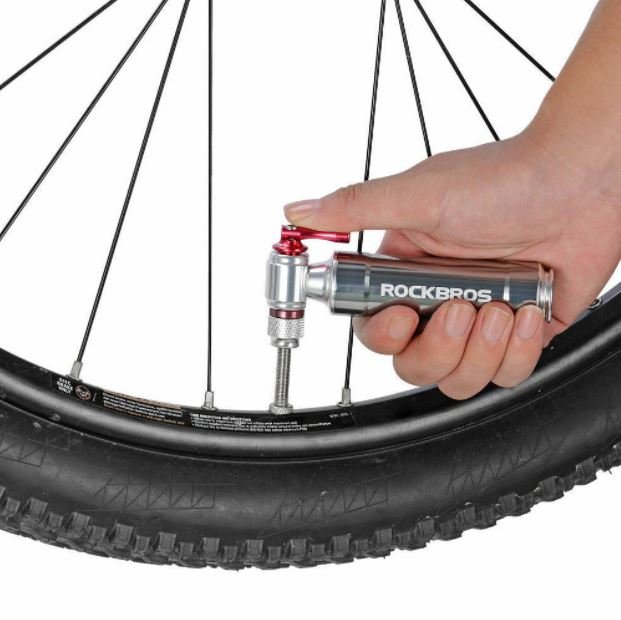 ROCKBROS SLAM-CO2HEAD Mini fietspomp