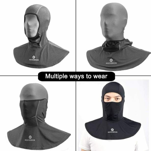 ROCKBROS zomer bivakmuts bivakmuts motorkap fiets motor bandana SPF50