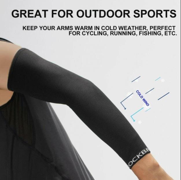 ROCKBROS XT051XL Fietsen Armwarmers Anti-Slip S-XL
