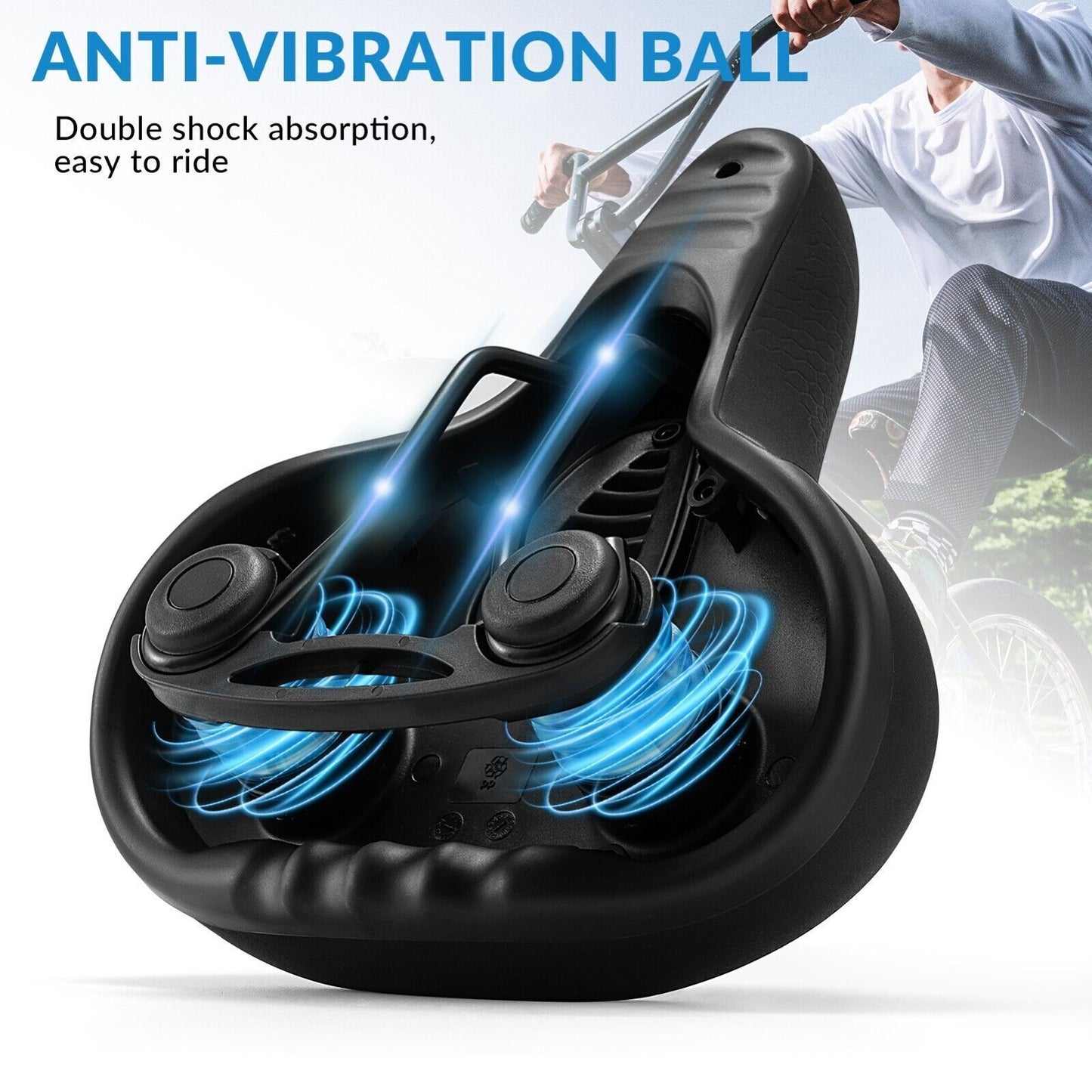 ROCKBROS Fietszadel Fietsstoeltje Memory Foam Comfortabel Ergonomisch