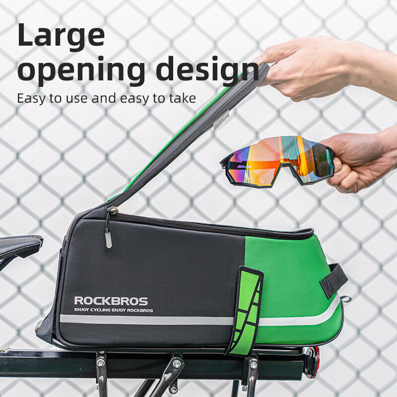 ROCKBROS waterdichte fietsdragertas 4L Grote fietstas achterop