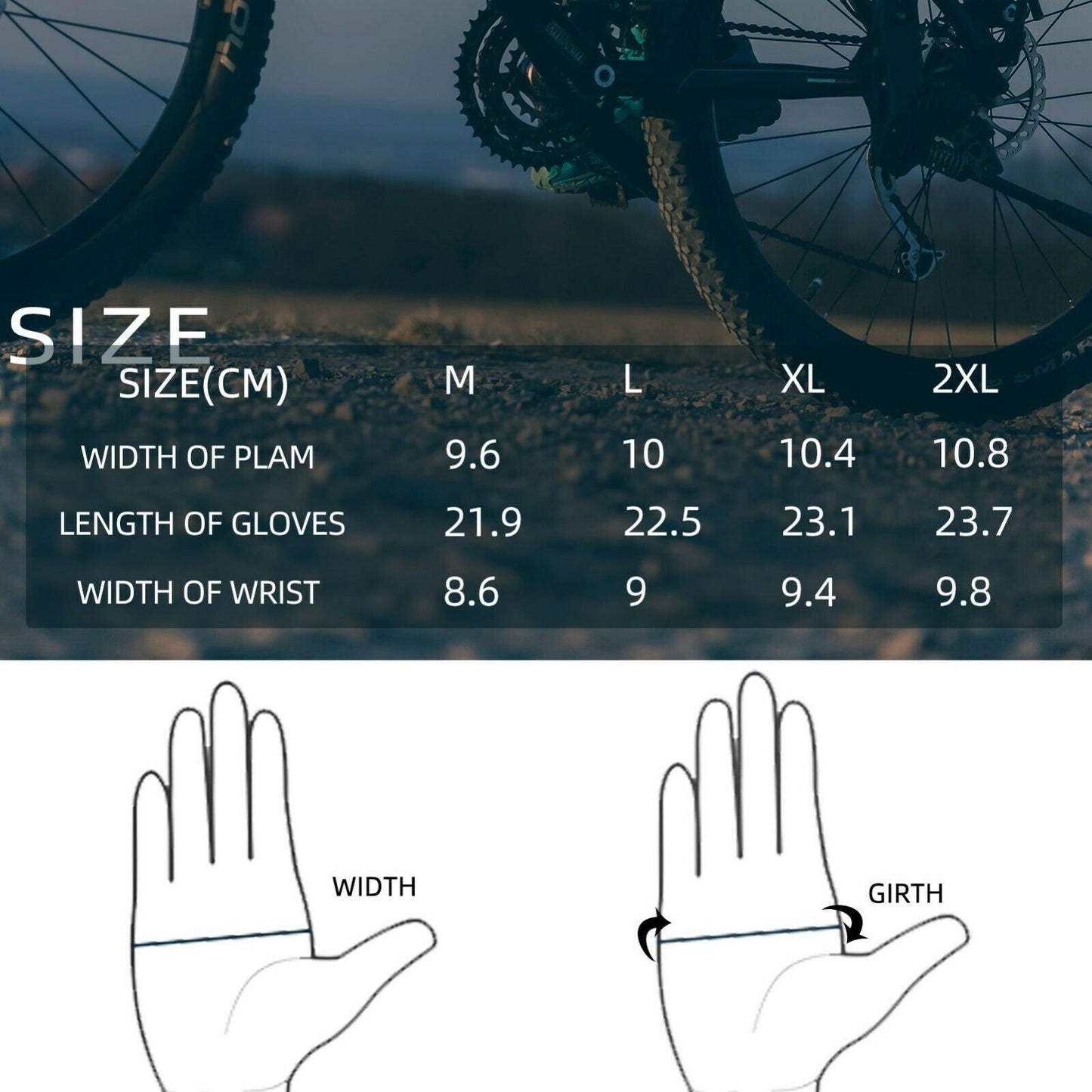 ROCKBROS S255 Handschoenen Fietshandschoenen Herfst Touchscreen Outdoor Sport M-2XL