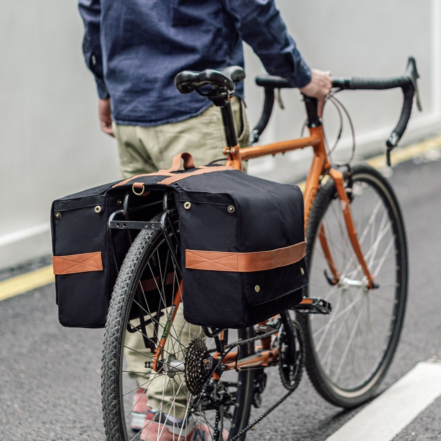 ROCKBROS fietstas dubbel camping MTB