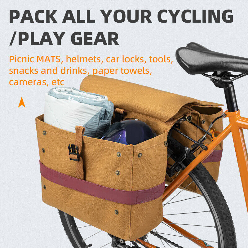 ROCKBROS fietstas dubbel camping MTB